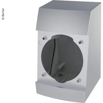 Příslušenství ke karavanu Pouzdro Berker, Integro Box, matný chrom