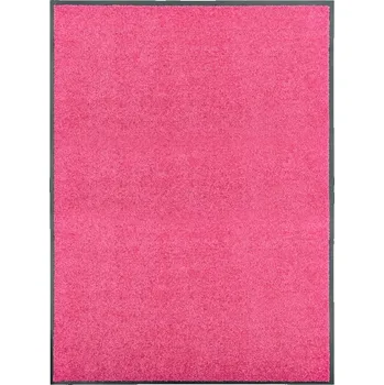 Rohožka Protiskluzová rohožka z polyamidu, růžová, 120 x 90 cm, PVC