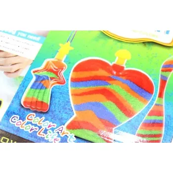 kreativní sada Kreativní sada pro děti MAGICKÝ PÍSEK Lahvičky k plnění OZDOBY