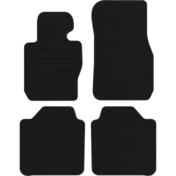 autokoberec Kobercové rohože Edecor velurové 4 ks