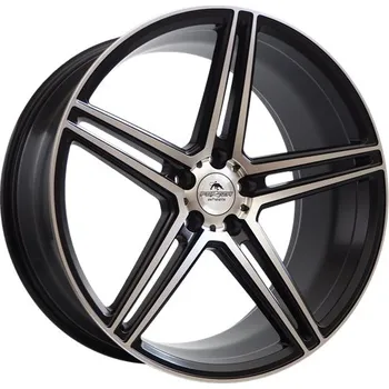 Alu kolo FORZZA WHEELS Alu Kola Forzza Bosan 9.5x19 5x112 ET35 Black Matt Face Machined 66.6