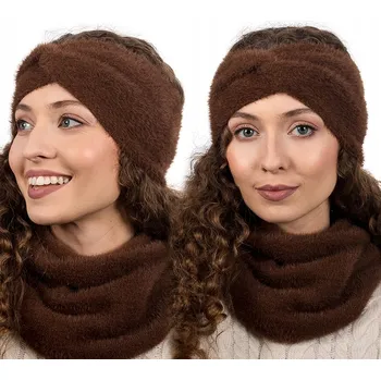 Čepice Filloo hnědá čelenka univerzální velikosti