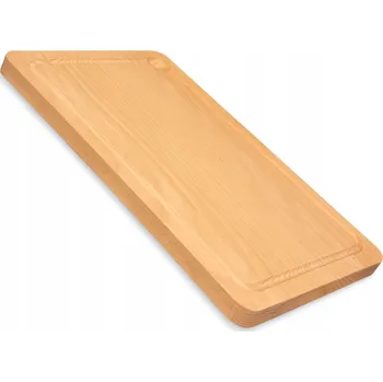 Kuchyňské prkénko Kuchyňská krájecí deska dřevěná 40x26x1, 9 Cm, silná a pevná