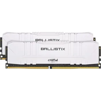 Operační paměť Crucial Ballistix 16GB DDR4 3000MT/s CL15 2x8GB White BL2K8G30C15U4W