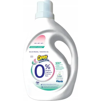 Prací prostředek Gel na praní Clovin univerzální, hypoalergenní, pro barvy 1,56 l, 26 praní