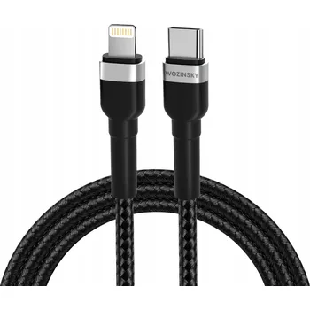 Datový kabel Kabel Wozinsky USB - Apple Lightning 2 m černý