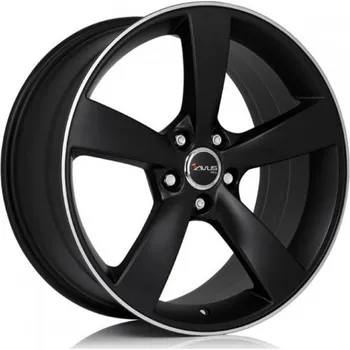 Alu kolo AVUS Alu Kola Avus Af10 10x21 5x120 ET37 Matt Black Polished 74.1
