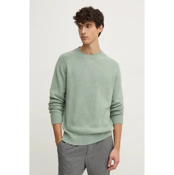 Dámský svetr Svetr z vlněné směsi Pepe Jeans CRED PM702480 zelená 97X, vel. S