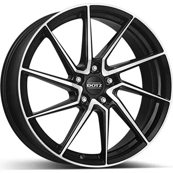 Auto-moto DOTZ Alu Kola Dotz Spa 7.5x17 5x1143 ET38 Black Polished 71.6