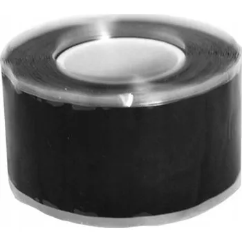 Silikonová páska 3m 25mm černá, odolná do 260°C, UV záření a izolační