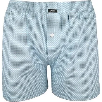 Pánské spodní prádlo Pleas Pánské boxerky světle modrá M (183767-805-050)