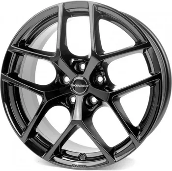 Alu kolo BORBET Alu kola BORBET Y 9.5x19 5x114.3 ET45 Black Glossy 64.3