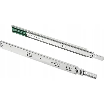 Kuličková pojezdová lišta GTV push open pro zásuvky 350 mm plný výsuv nosnost 25 kg