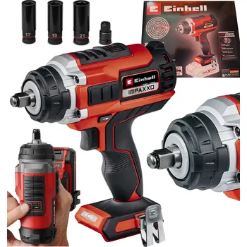 Rázový utahovák Einhell Impaxxo 18 V bezkartáčový 400 Nm 1/2'' s LED diodou