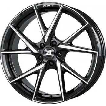Disk ALUTEC Alu Kola Alutec Adx.01 8.5x19 5x108 ET40 - Diamant-Schwarz Frontpoliert 70.1