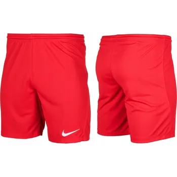 Chlapecké kraťasy Chlapecké Kraťasy Nike Y Park III BV6865 657 Červené, velikost S (128-137 cm)