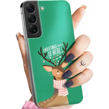 Pouzdro na mobilní telefon Zadní Kryt Hello Case pro Samsung Galaxy S22 zelený