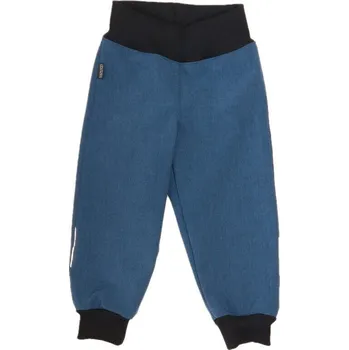 Zimní softshellové kalhoty Fantom kojenecké - tmavě modrý melír velikost 86