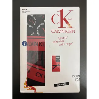 Boxerky Panské boxerky Calvin Klein 000NB3000A WGW Slim 3 pack Velikost: S