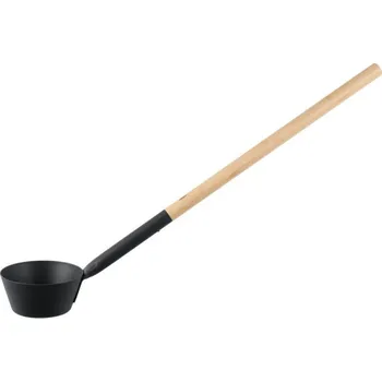 Hliníková naběračka Rento - 62 cm, černá