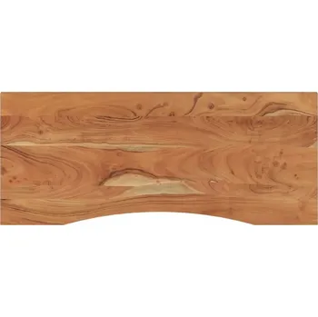 Psací stůl Dřevěná deska stolu z akácie 120 x 50 x 2,5 cm, přírodní barva