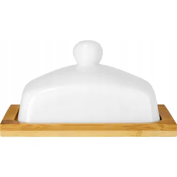 Máslenka Máslenka Ambition Natural 17 cm bílá!