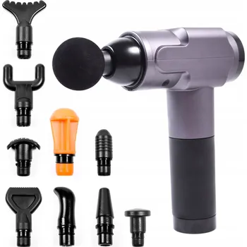 Masážní přístroj Masážní pistole Masážní Přístroj na tělo + Taška + Vyměnitelné nástavce