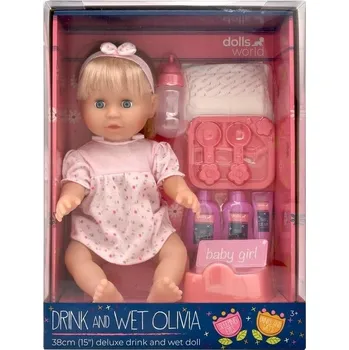 Panenka Panenka Olivia, která pije a čůrá, 38 cm