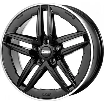 Alu kolo CMS Alu Kola Cms C29-Aero 8x19 5x112 ET61 Diamond Rim Black 66.5