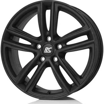 Disk BROCK Alu Kola Brock RC design RC27 6x15 5x100 ET37 Schwarz Klar Matt (SKM) 57.1
