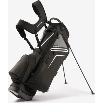 Golfový bag INESIS Golfový bag s trojnožkou Light BÍLÁ|ČERNÁ