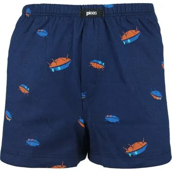 Chlapecké spodní prádlo Pleas Chlapecký slip s nohavičkou navy 104 (183764-815-104)