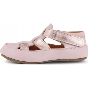 Dívčí bačkory Obex Lasti papuče kožené barefoot pantofle vel 29 světle růžová