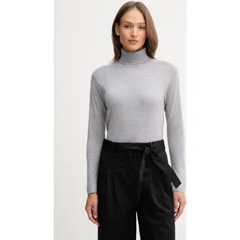 Dámský svetr Vlněný svetr United Colors of Benetton 11AHD203Y šedá 90X, vel. L