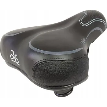 Sedlo na kolo SEDLO JET SELLE AZ-269BE-B2 S ELASTOMERY
