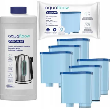 Sada pro kávovary Saeco Philips LatteGo Latte GO: 6x filtr + odvápňovač