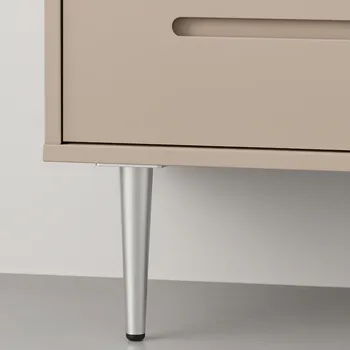 Nábytkové kování Paradox Nábytková noha GLOBAL / Chrom matný 150 mm