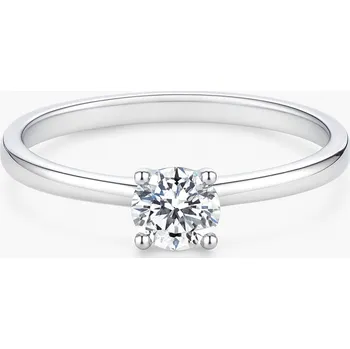 Prsten Stříbrný prsten s třpytivým zirkonkem Mirage - 59