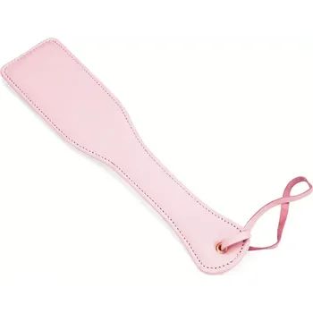 Liebe Seele White & Pink Fairy Dual Leather Paddle, kožená plácačka