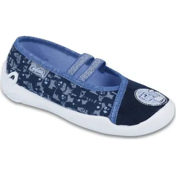 Dívčí bačkory Balerínky Befado Blanca 116X241 Velikost: 26