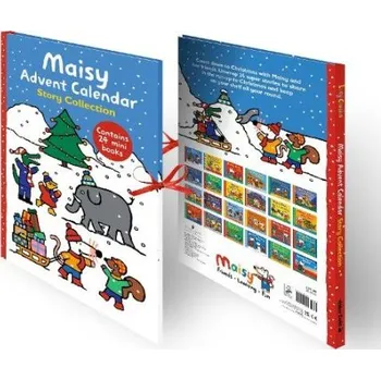 Učebnice Maisy Advent Calendar Story Collection, Count down to Christmas with 24 mini books – the perfect gift for kids aged 2-6. -