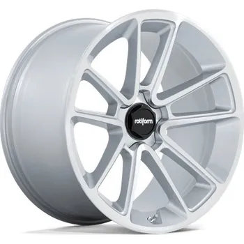 Alu kolo ROTIFORM Alu Kola Rotiform 1Pc R192 Btl 12x22 5x112 ET35 Gloss Silver W/ Machined Face 66.6