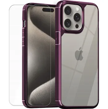 Pouzdro na mobilní telefon Zadní Kryt Hero Case pro Apple iPhone 15 Pro Max červený