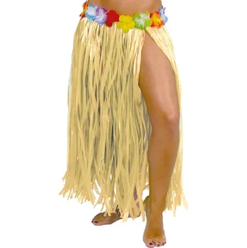 Karnevalový doplněk Guirca Havajská sukně s květinami 75 cm