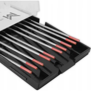 Příslušenství ke svářečce Elektrody červené 2,4 mm WT-20 wolframové TIG, 10 ks