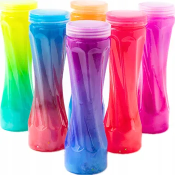 Modelovací hmota SLIME SLIZ MODELOVACÍ HMOTA BAREVNÁ VELKÁ SADA SLIZŮ PRO DĚTI 6 KS