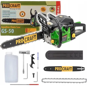Motorová pila Benzínová řetězová pila Procraft GS-50