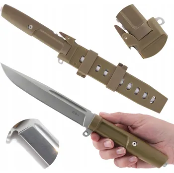 Kuchyňský nůž BSH TAKTICKÝ NŮŽ VOJENSKÝ LOVECKÝ PŘEŽITÍ POUZDRO NA BUSHCRAFT