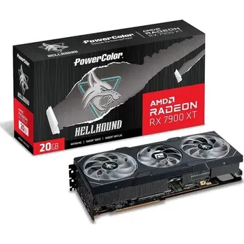 Grafická karta PowerColor Hellhound Radeon RX 7900 XT 20GB OC (RX7900XT 20G-L/OC)