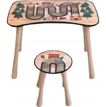 Dětsný nábytek HOME ELEMENTS & POPCORN Stolek dětský